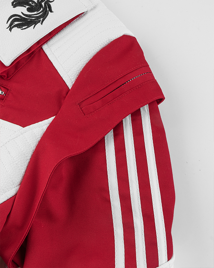 KIIKIO Racing Style Graphic Oversized Jacket