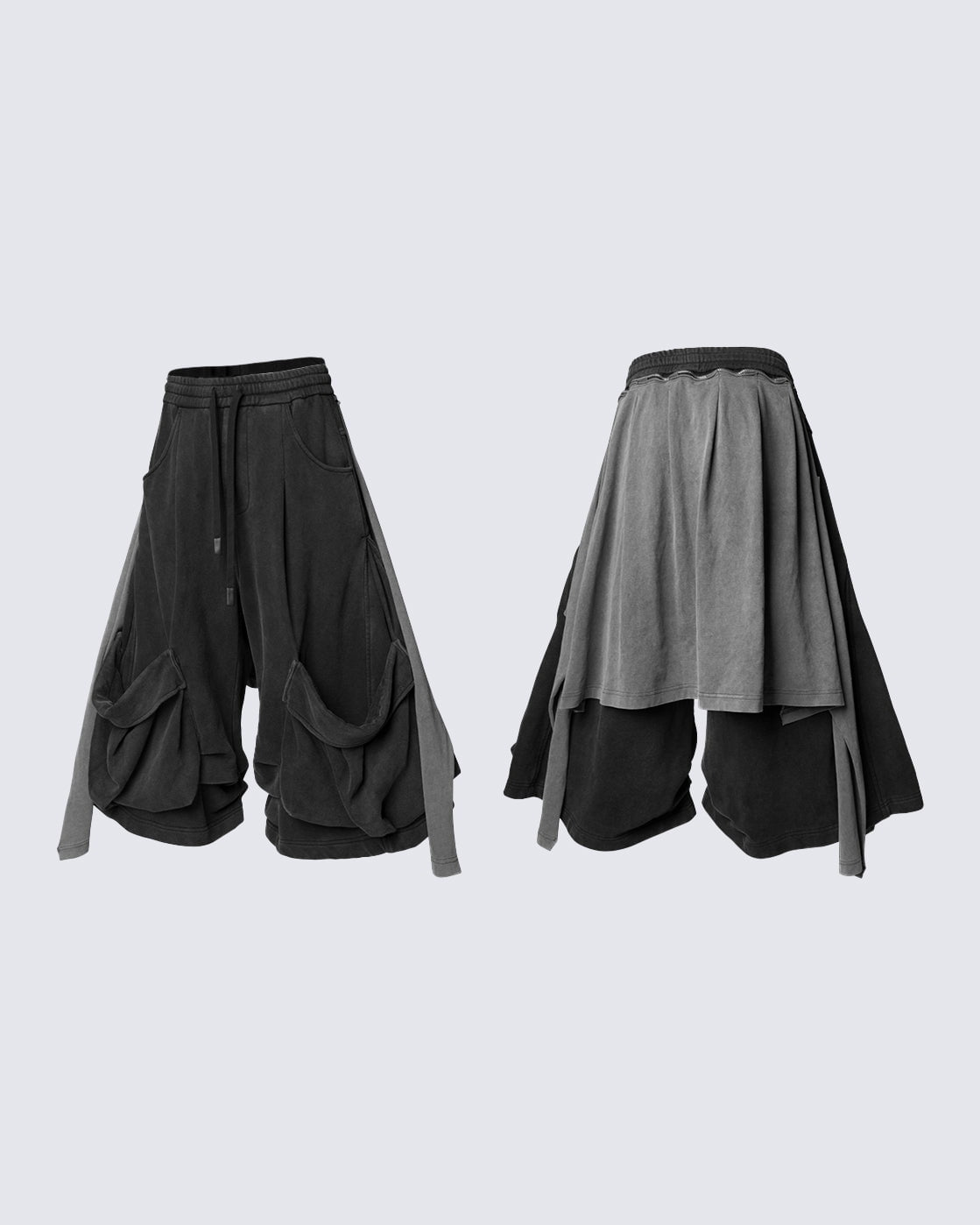 Detachable Flap Utility Sweatpants