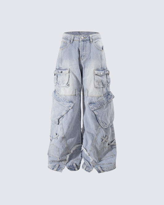 American Utility Street-Style Cargo Pants