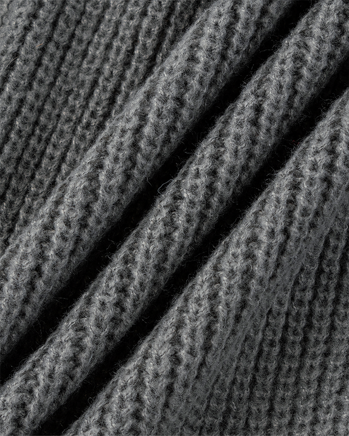 Distressed Long Knit Cardigan Coat