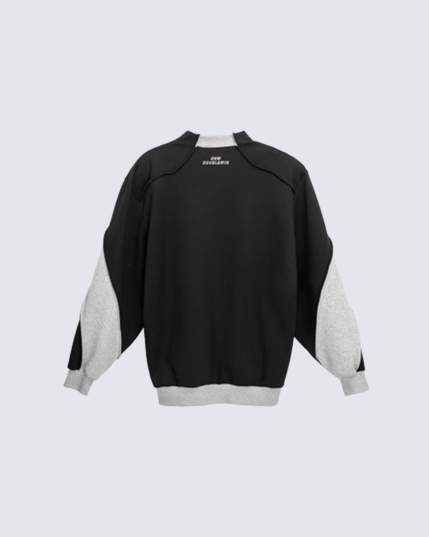 Colorblock Deconstructed Sweatshirt
