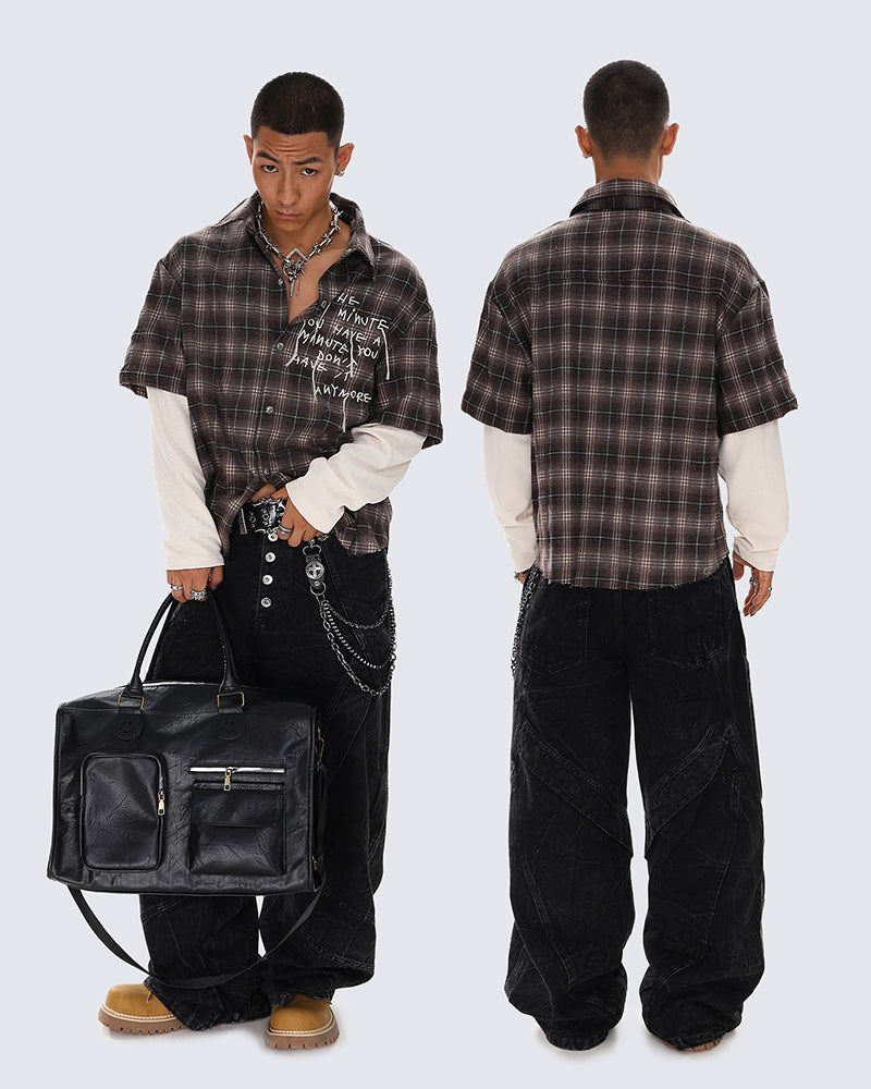 American Vintage Faux Two-Piece Shirt