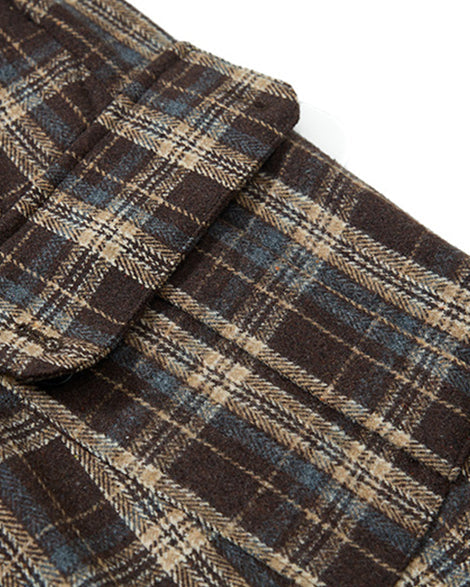 American Vintage Multi-Pocket Checkered Cargo Pants