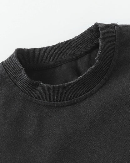 Inked Rebel Layered Tee – Street Art Meets Urban Warfare