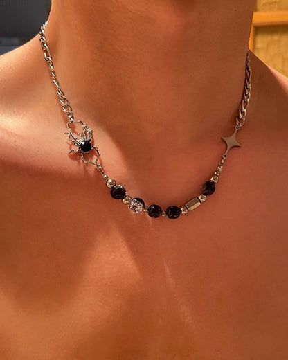 Spider Titanium Steel Necklace