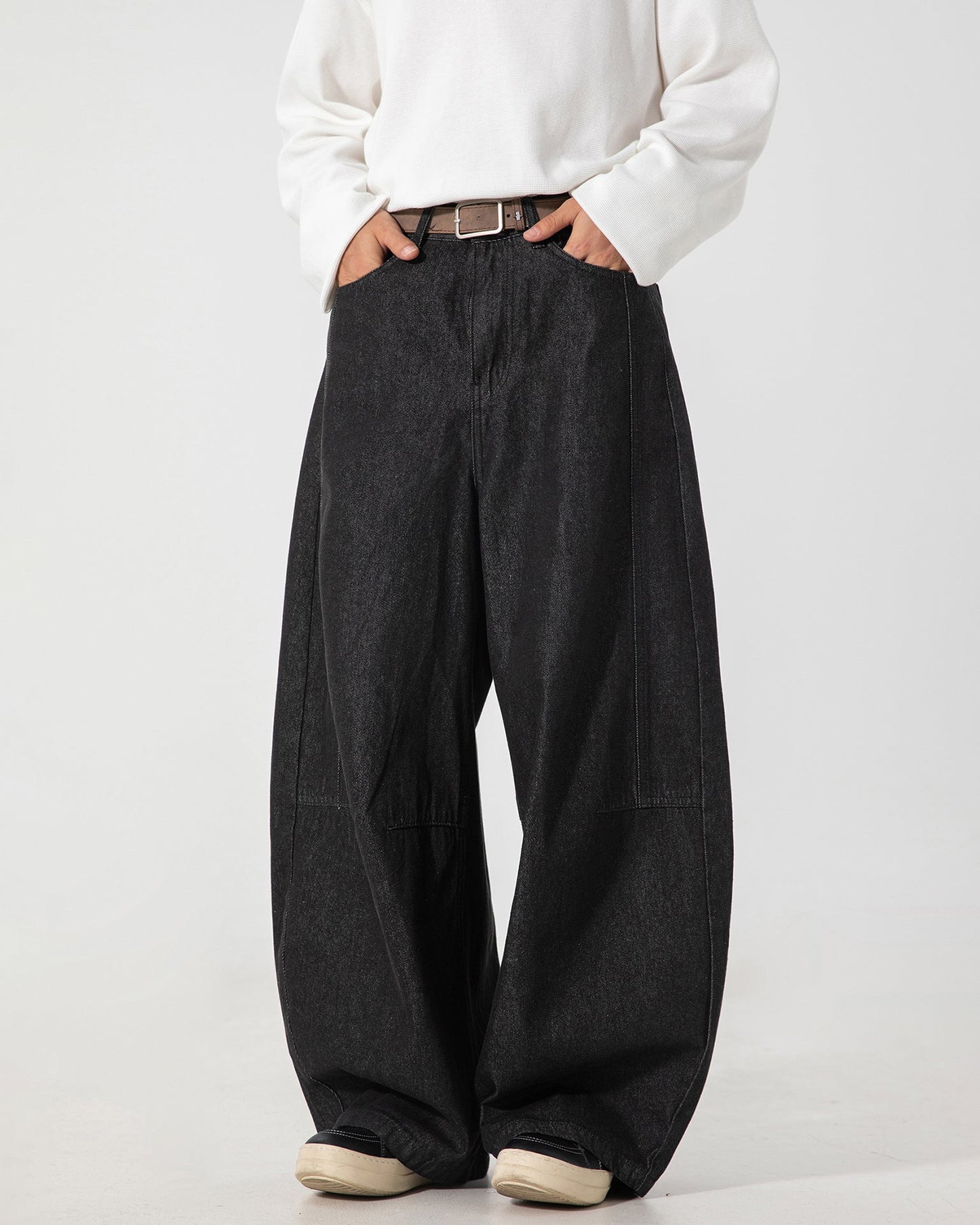 American Vintage Raw Denim Scimitar Jeans