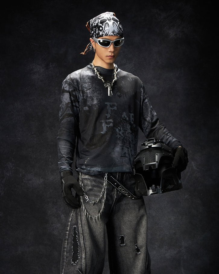 Original Hollow-Out Street Slim Fit Tee