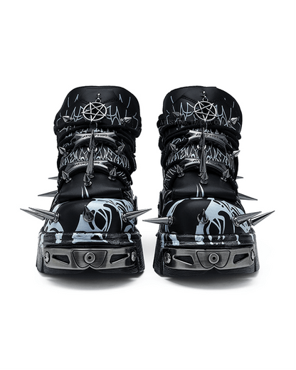 Cyberpunk Spike Armor Sneakers