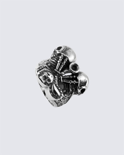 Skull Titanium Steel Ring