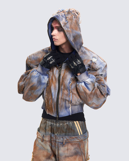 Wasteland Hooded Mud-Dye Jacket
