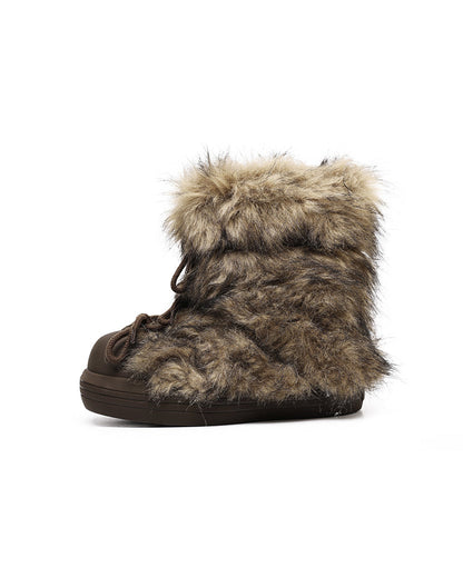 Millennial Style Iceland Faux Fur Snow Boots