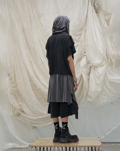 Detachable Flap Utility Sweatpants