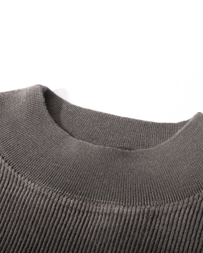 KIIKIO Patchwork Distressed Sweatshirt