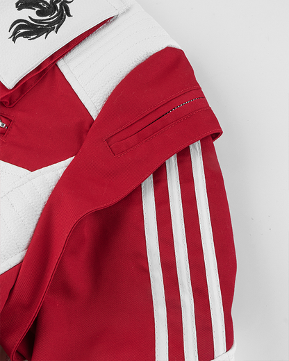 KIIKIO Racing Style Graphic Oversized Jacket