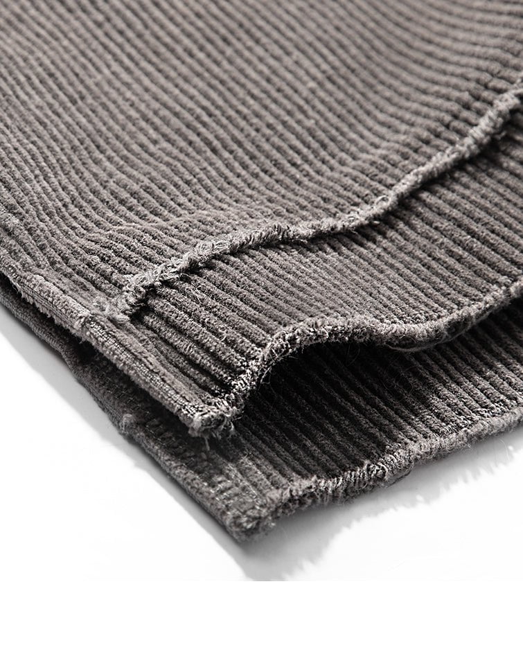 KIIKIO Patchwork Distressed Sweatshirt