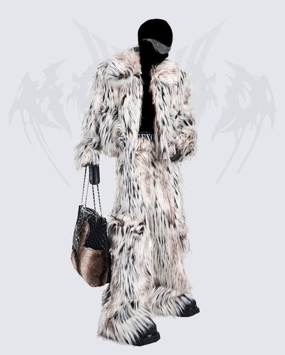 Faux Fur Statement Jacket