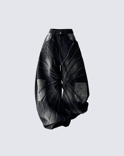 Vintage Camo Washed Blade Jeans