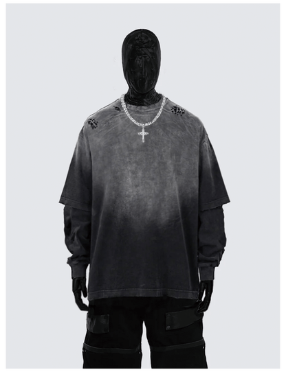 Vintage Washed Long Sleeve T-Shirt