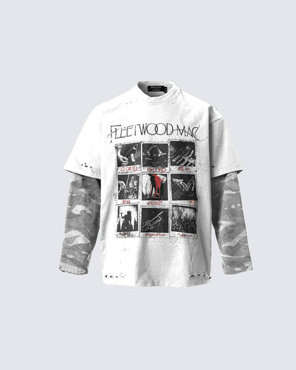 Faux-Layered Rock Tee