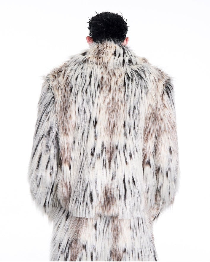 Faux Fur Statement Jacket