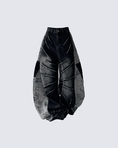 Lightning Camo Washed Blade Jeans