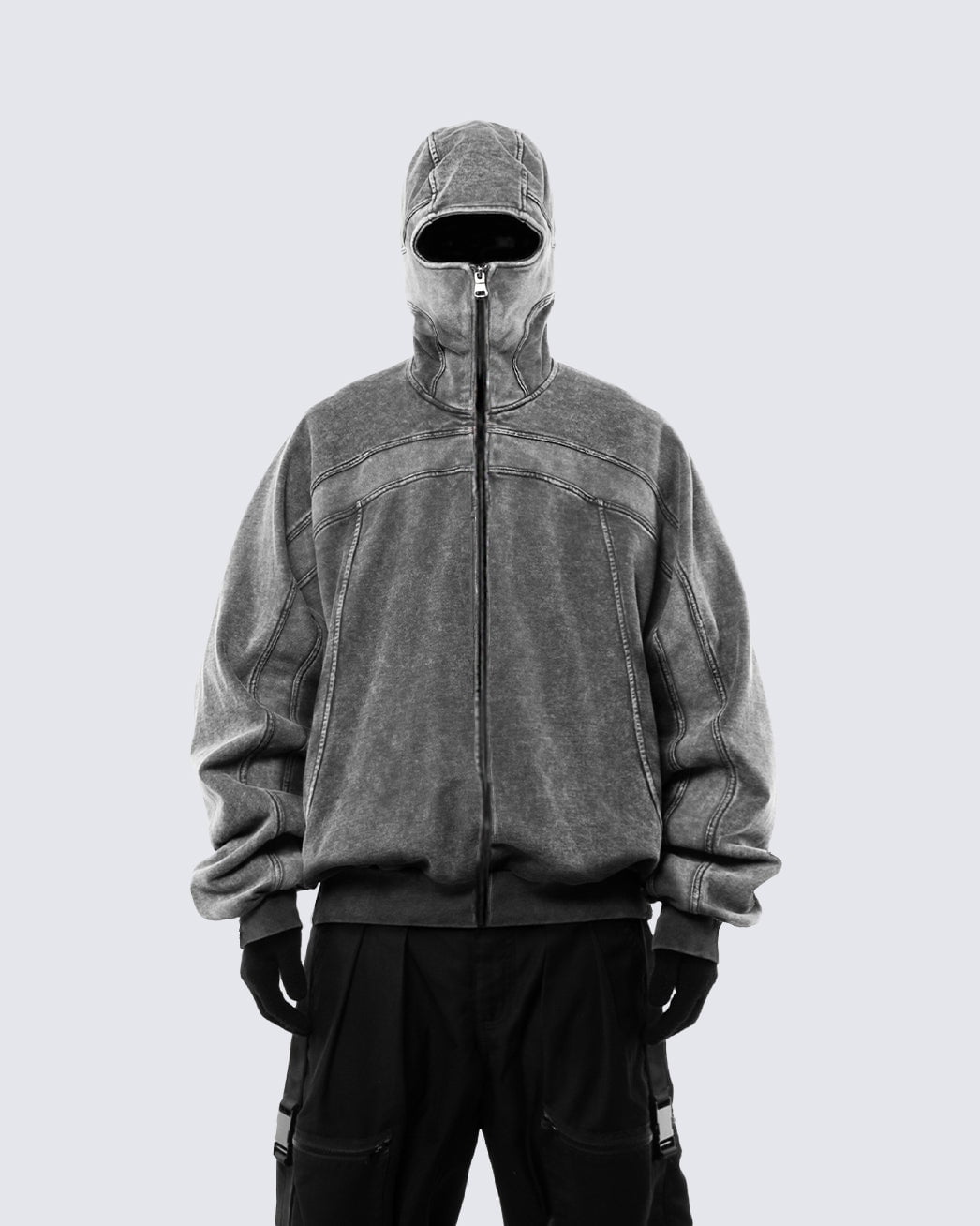 KIIKIO Classic Zip Pullover Hoodie