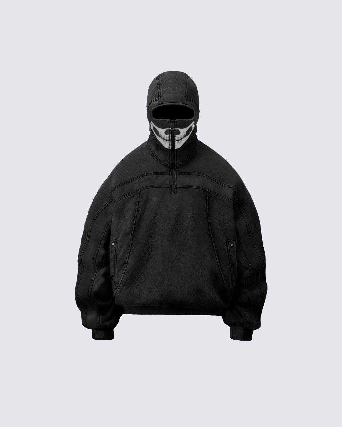 KIIKIO Classic Skull Mask Hoodie