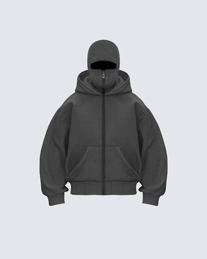 KIIKIO Balaclava Integrated Hoodie