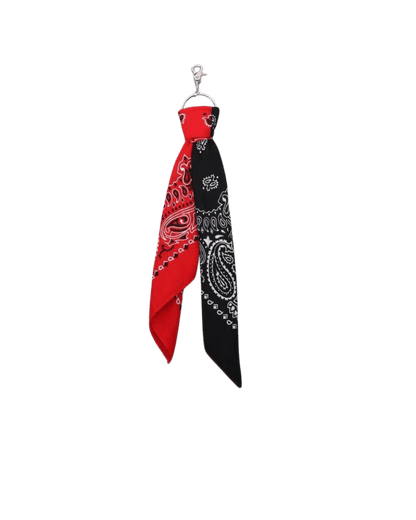 Multi-Color Paisley Bandana Layered Streetwear and Hip-Hop Design  Product Details (English):