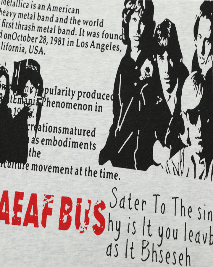 New Style Character Printed T-Shirt Long Sleeves