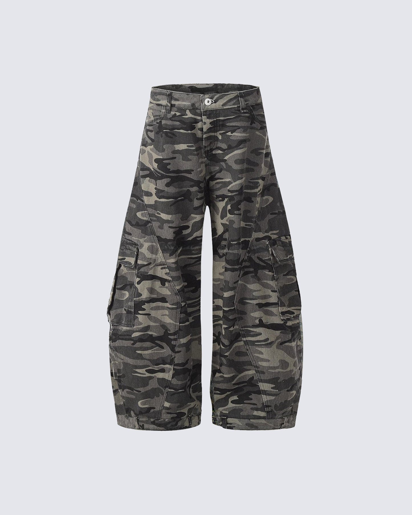 Camouflage Cargo Baggy Jeans