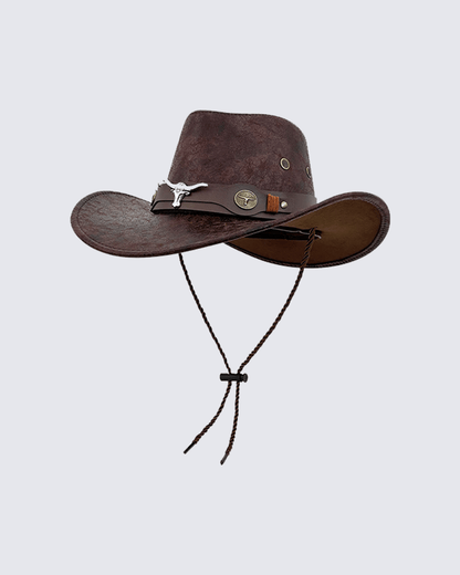 Classic Bull Emblem Cowboy