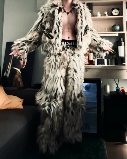 Faux Fur Statement Jacket