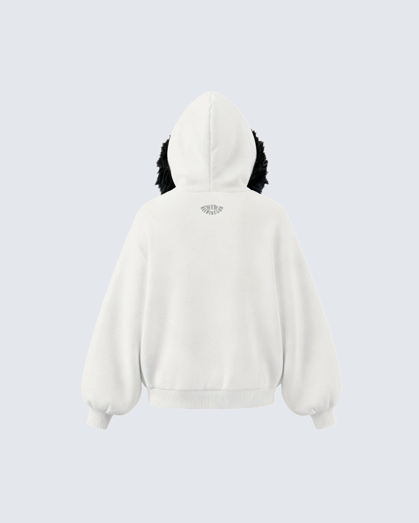 KIIKIO Fur Collar Cozy Hoodie