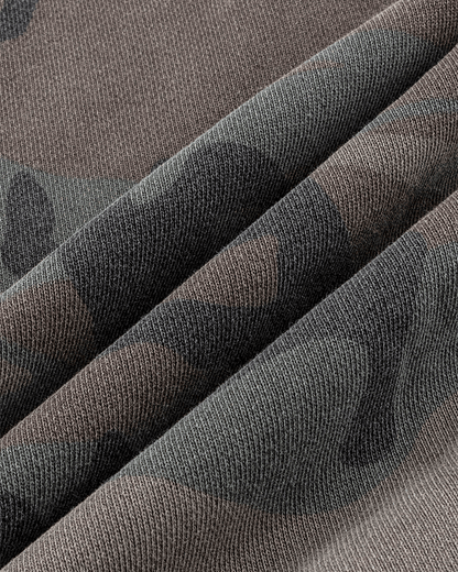 Graffiti Camo Sleeveless Oversized T-Shirt