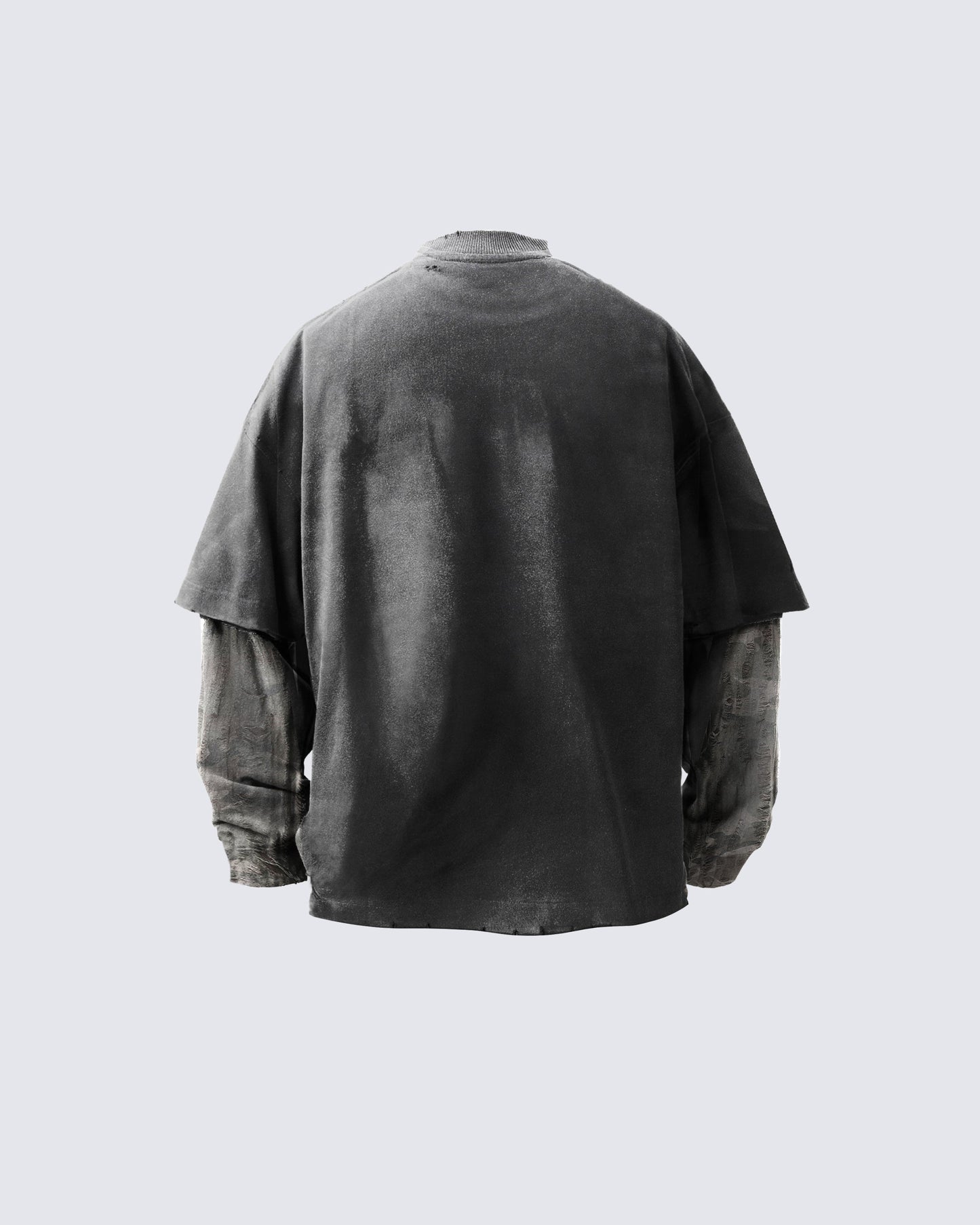 Inked Rebel Layered Tee – Street Art Meets Urban Warfare