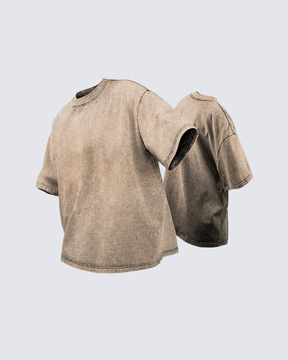 Distressed Short Sleeve T-shirt