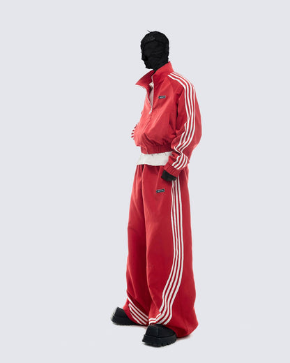 Retro Side Stripe Track Jacket