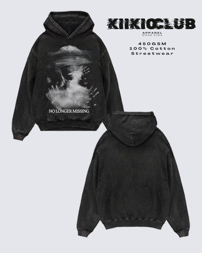 KIIKIOCLUB Street Fashion Print Hoodie