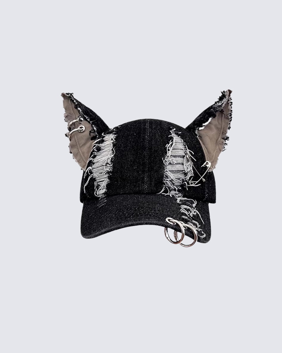 Cute Doberman Waste Land Duckbill Cap