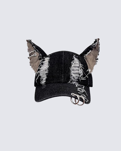 Cute Doberman Waste Land Duckbill Cap