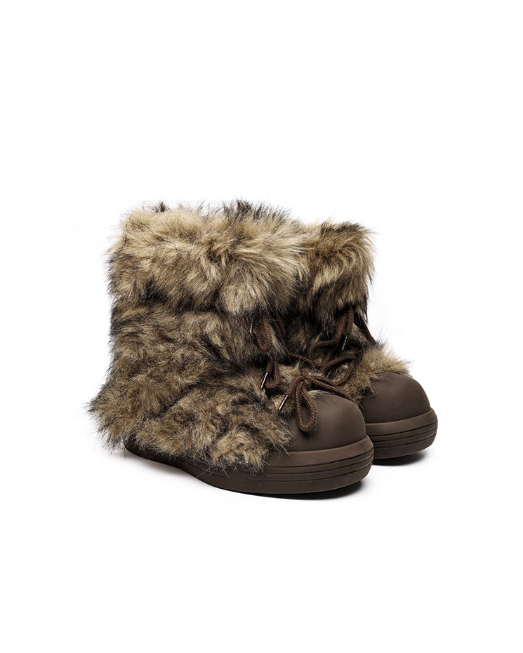 Millennial Style Iceland Faux Fur Snow Boots