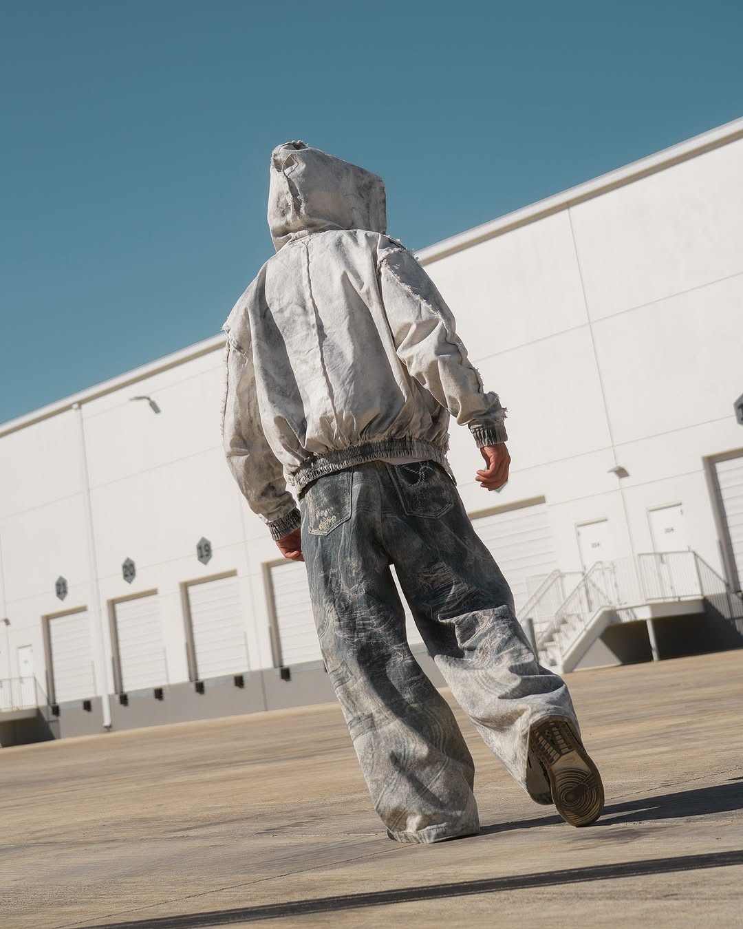 Vintage Washed Casual Pants