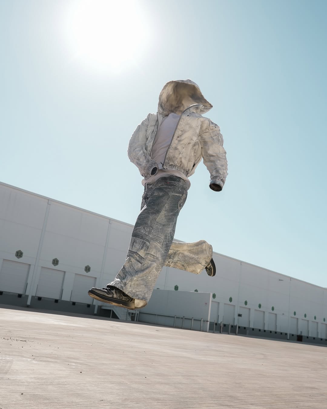 Vintage Washed Casual Pants