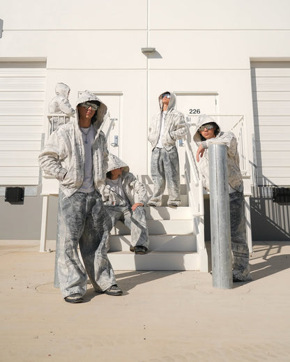 Vintage Washed Casual Pants