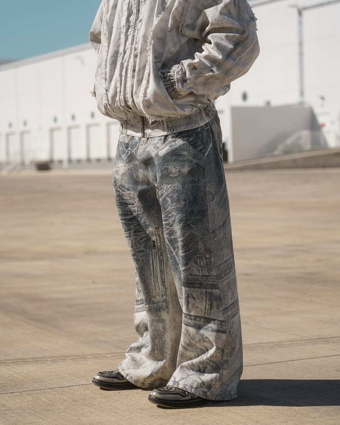 Vintage Washed Casual Pants