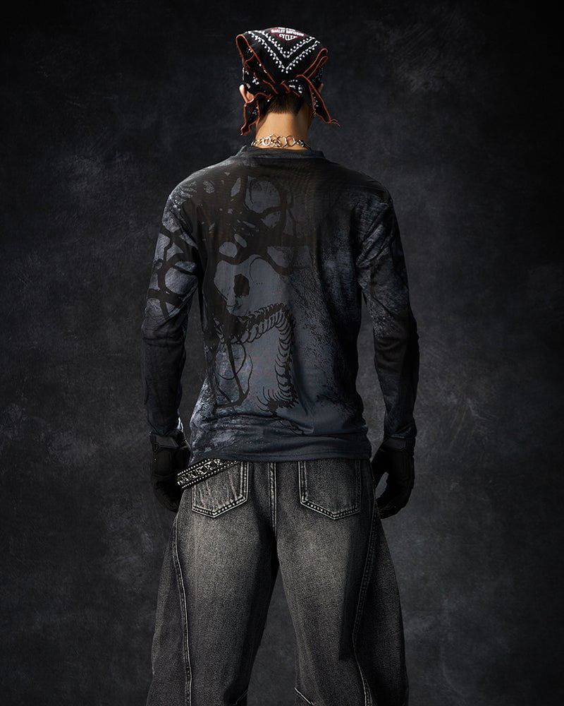 Original Hollow-Out Street Slim Fit Tee