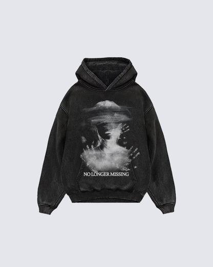 KIIKIOCLUB Street Fashion Print Hoodie