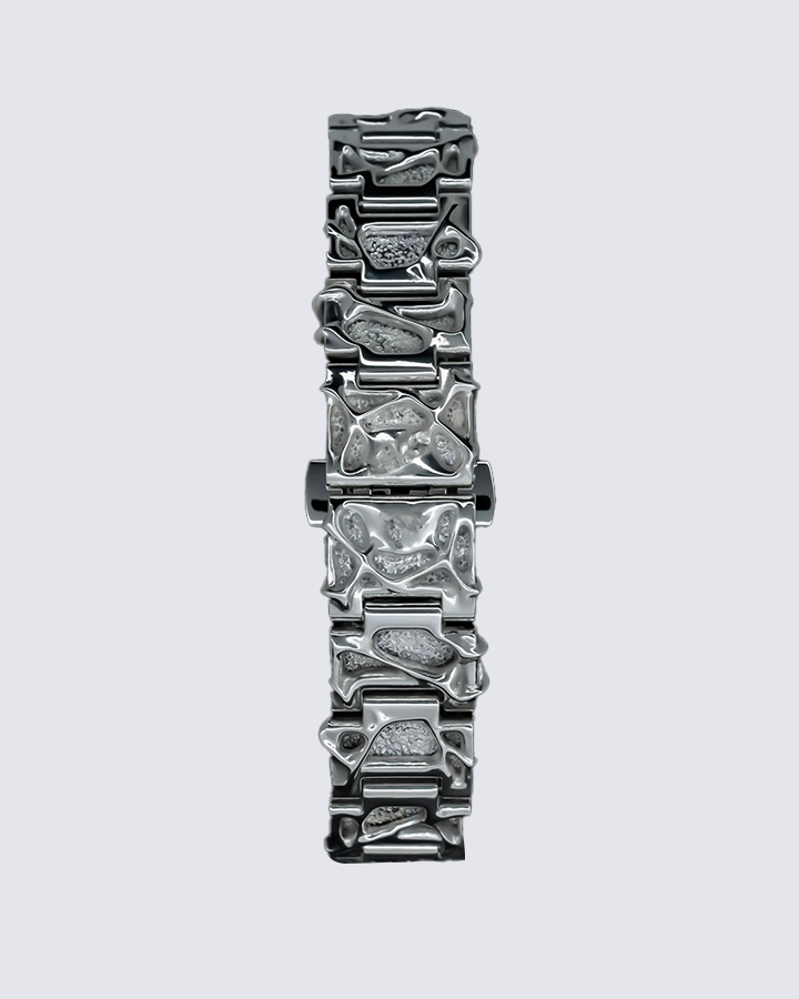 Y2K Abstract Metal Frame Watch