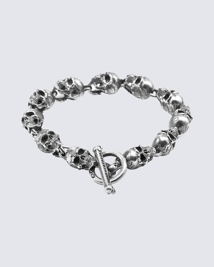 March 2024American Gothic Style Handcrafted Motorcycle Bracelet